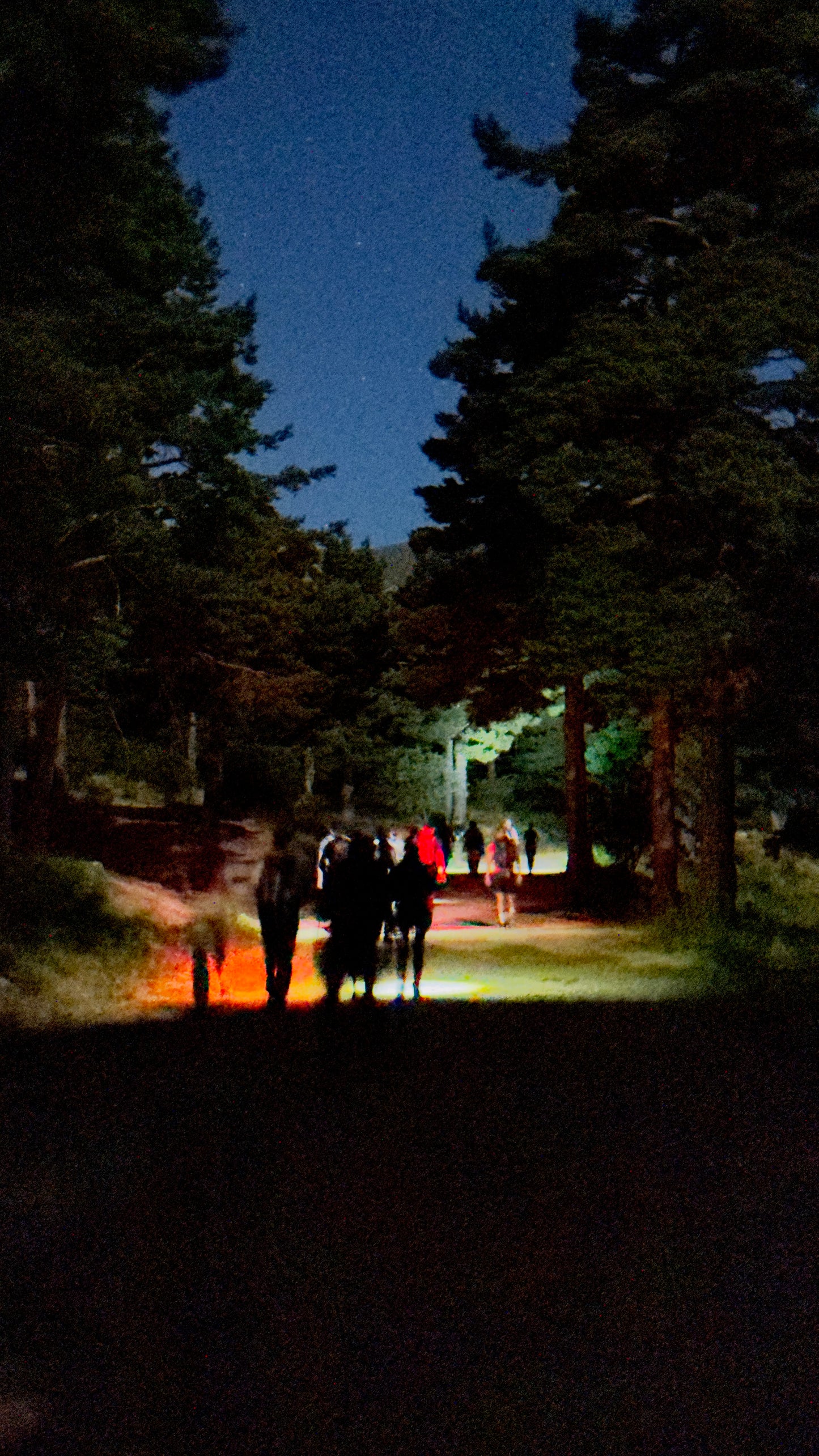 π Night Hiking: Collado de la Cueva - La Pedriza. Manzanares el Real. Medium Level, 8km