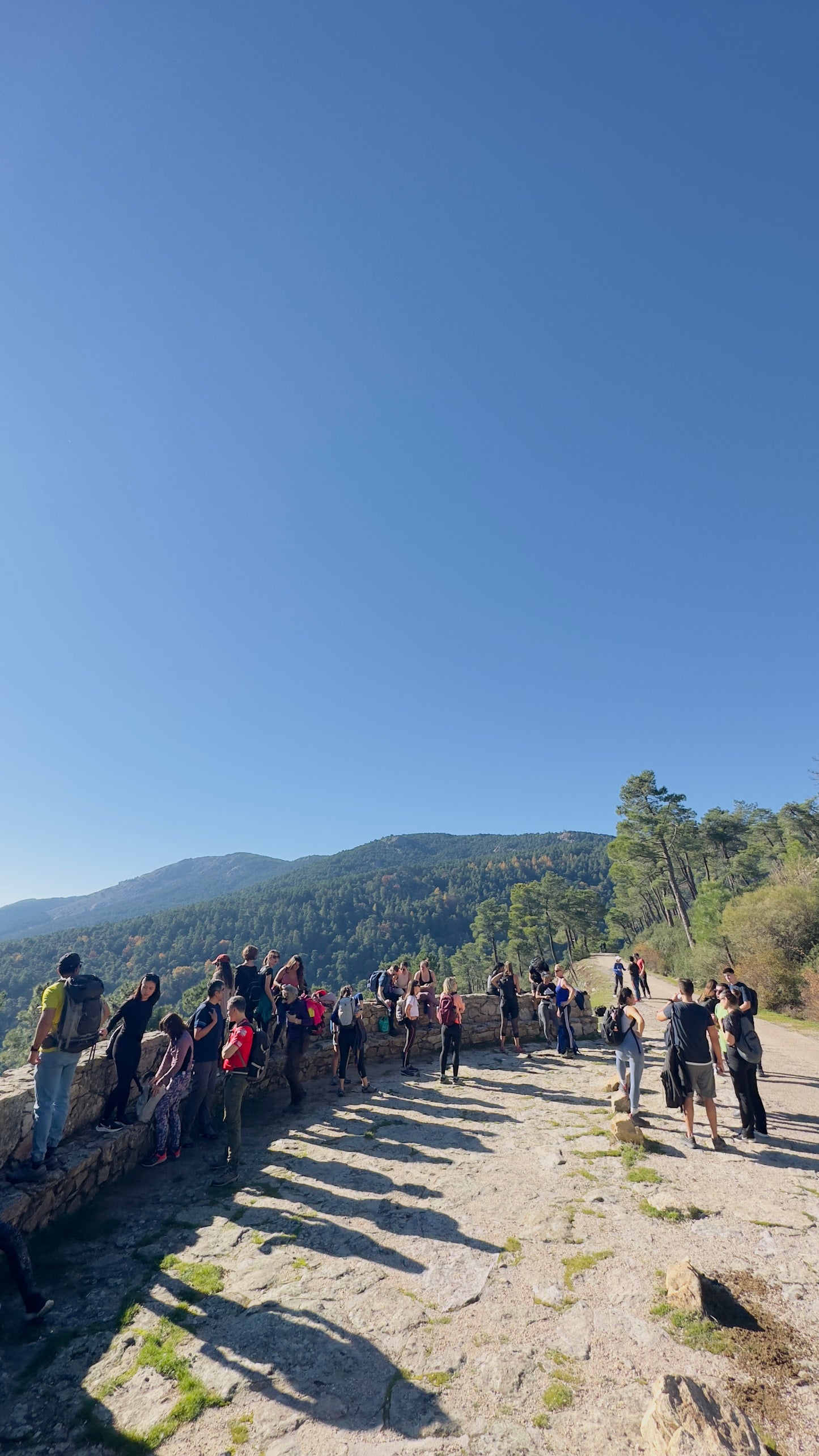 Sunday 20th April. Mirador monte abantos. San Lorenzo de el Escorial. 8KM. Medium Level