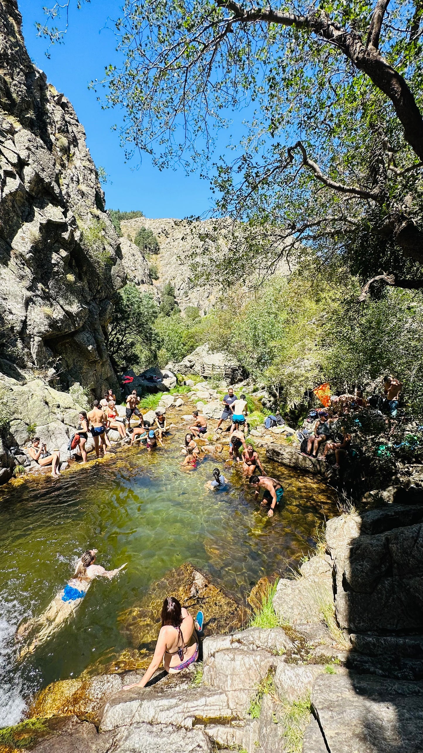 Sábado 7 de junio - Senderismo y Natación - Cascada del Purgatorio. Rascafría 16 km