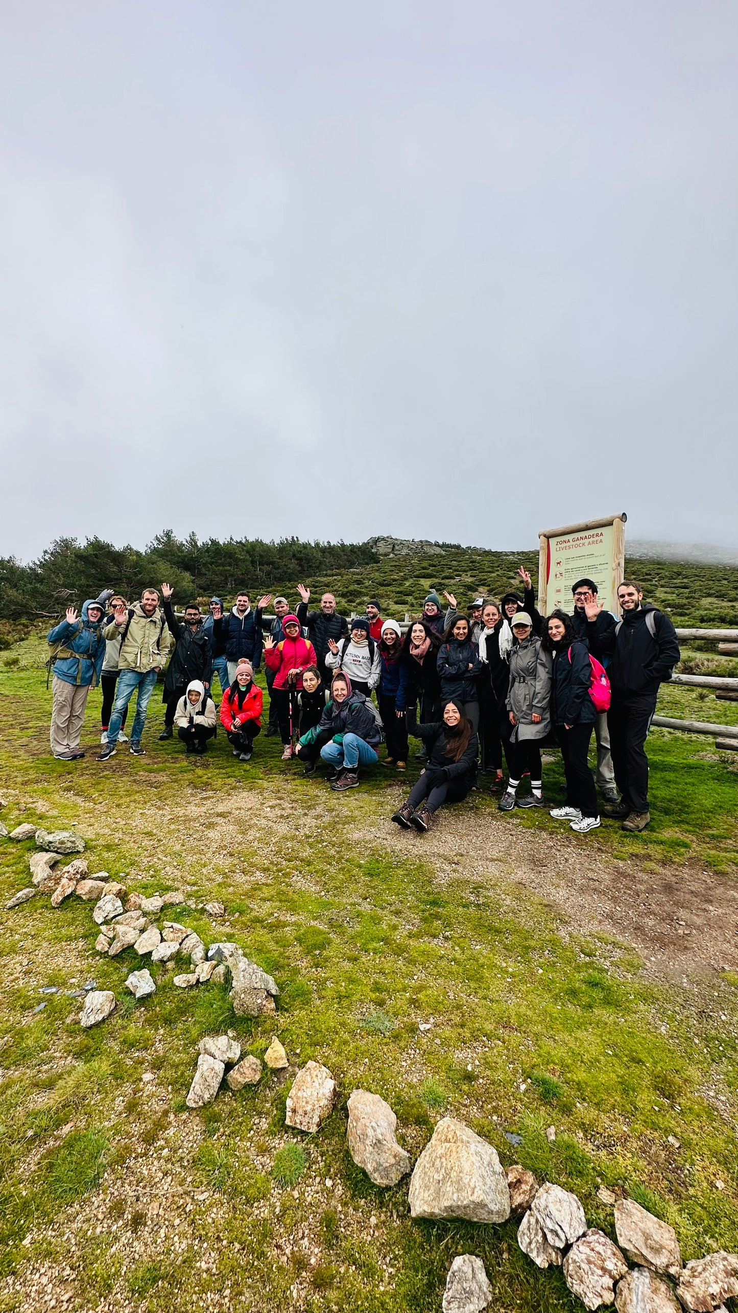 Samstag, 13. September. Wandern: Puerto de Morcuera – Miraflores 16 km. Schweres Niveau