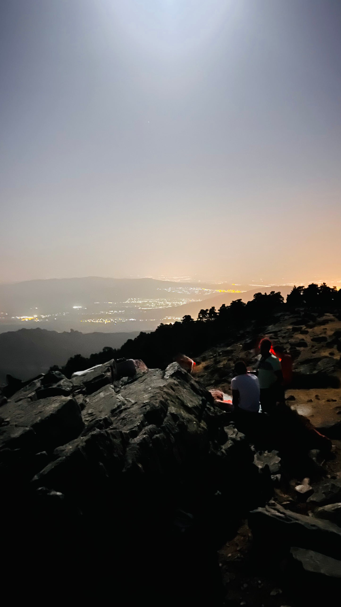 Full MOON 🌕 Night Hiking, Pueblo Navacerrada-Mirador de las canchas. 14km