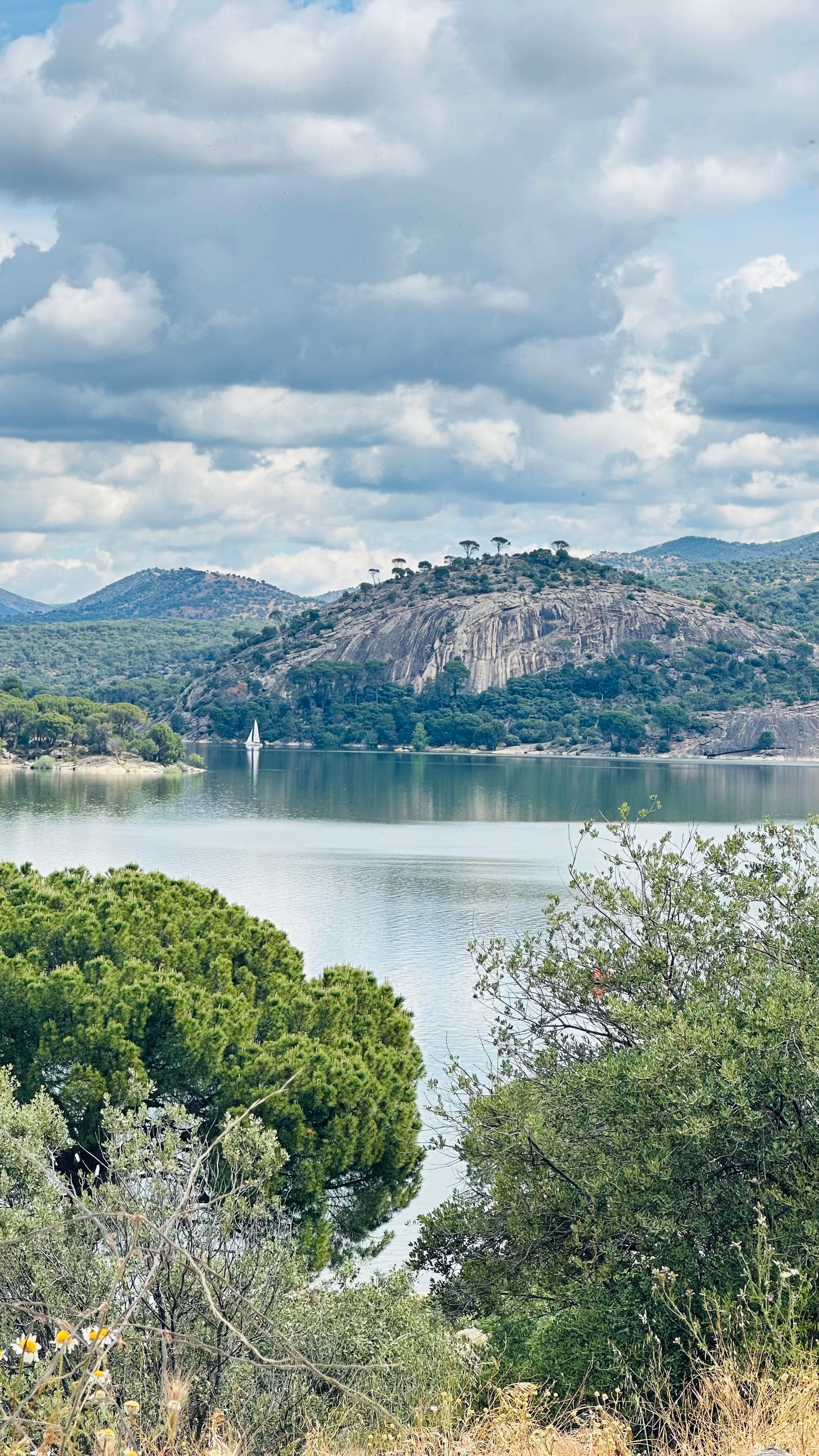 Sunday 7th july: Hiking - Pelayos de la Presa. Pantano de San Juan (reservoir) basic level. 6km