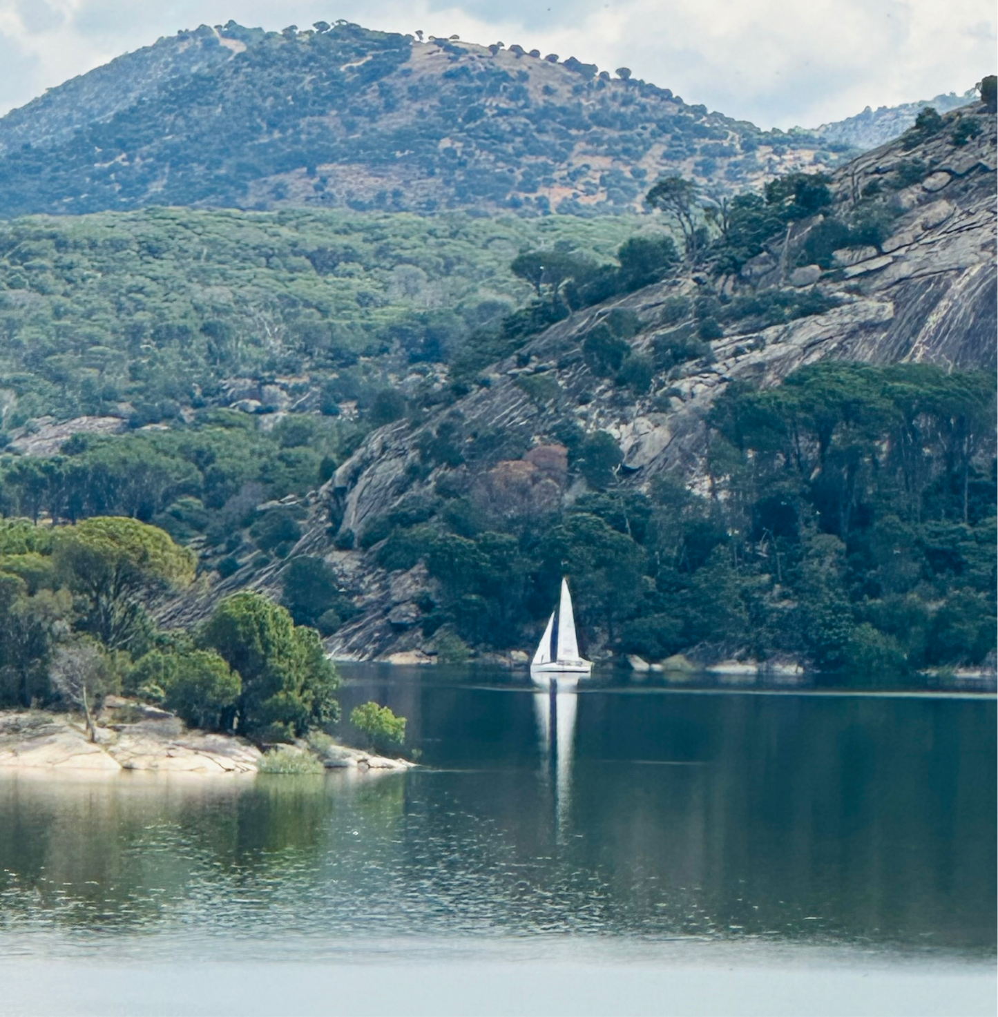 Sunday 7th july: Hiking - Pelayos de la Presa. Pantano de San Juan (reservoir) basic level. 6km