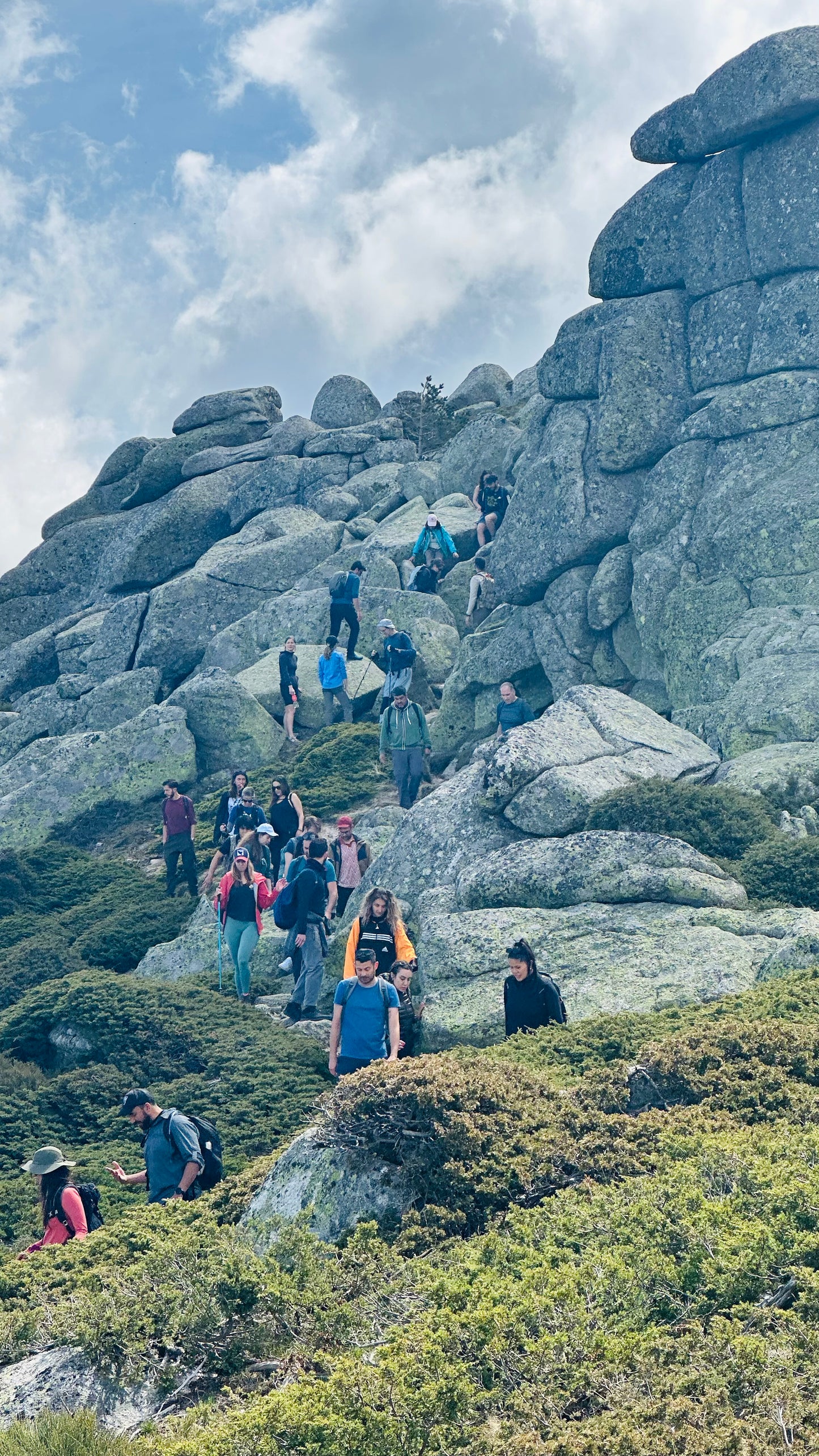 Saturday 31st Aug. Hiking. 7 Picos ( 7 peaks ) - Collado Ventoso. 12KM. Hard Level