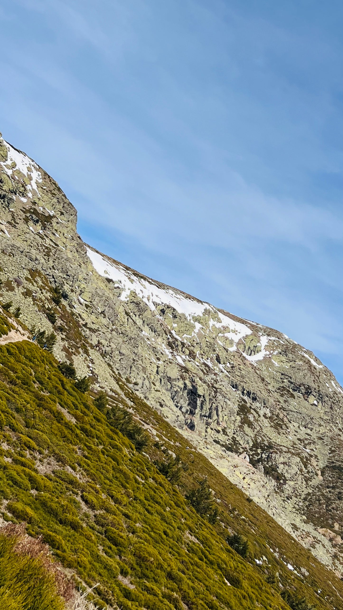 Peñalara peak from Puerto de Cotos