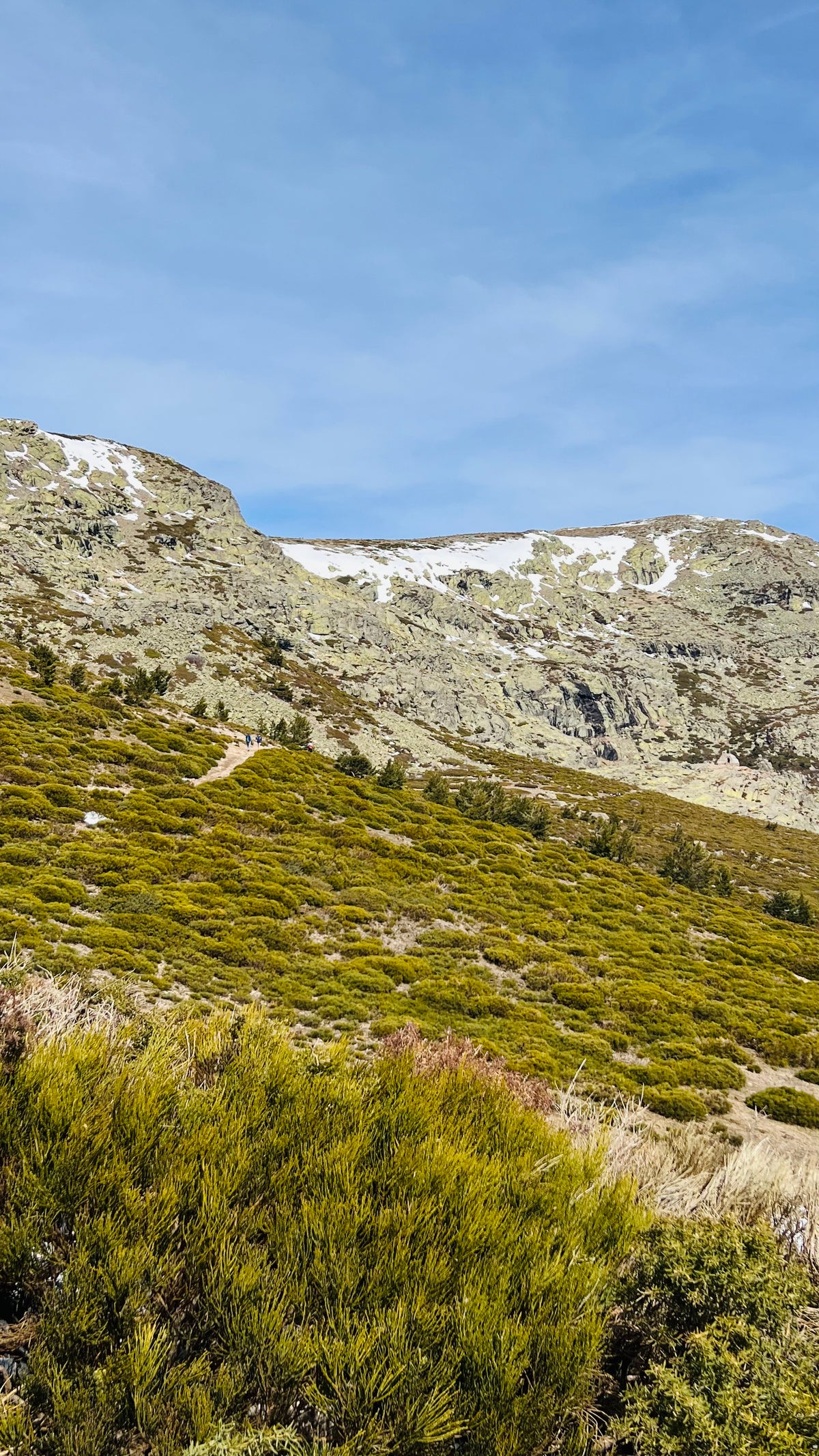 Peñalara peak from Puerto de Cotos