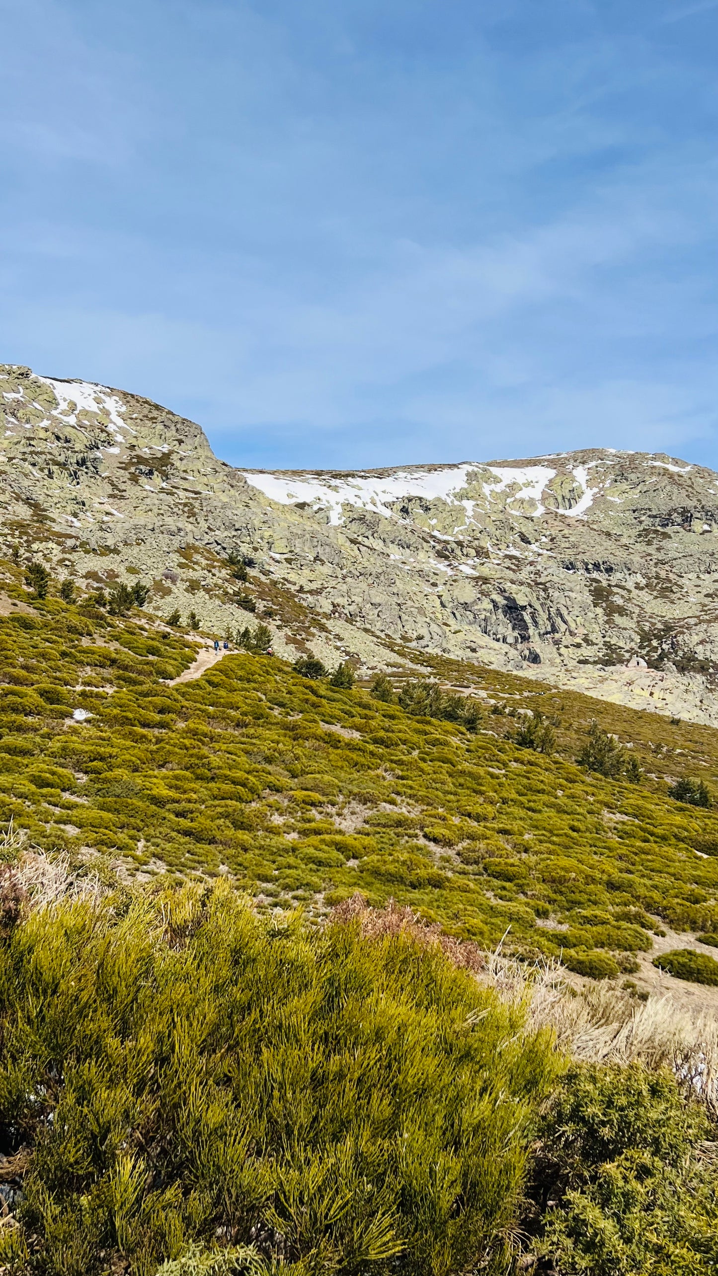 Peñalara peak from Puerto de Cotos