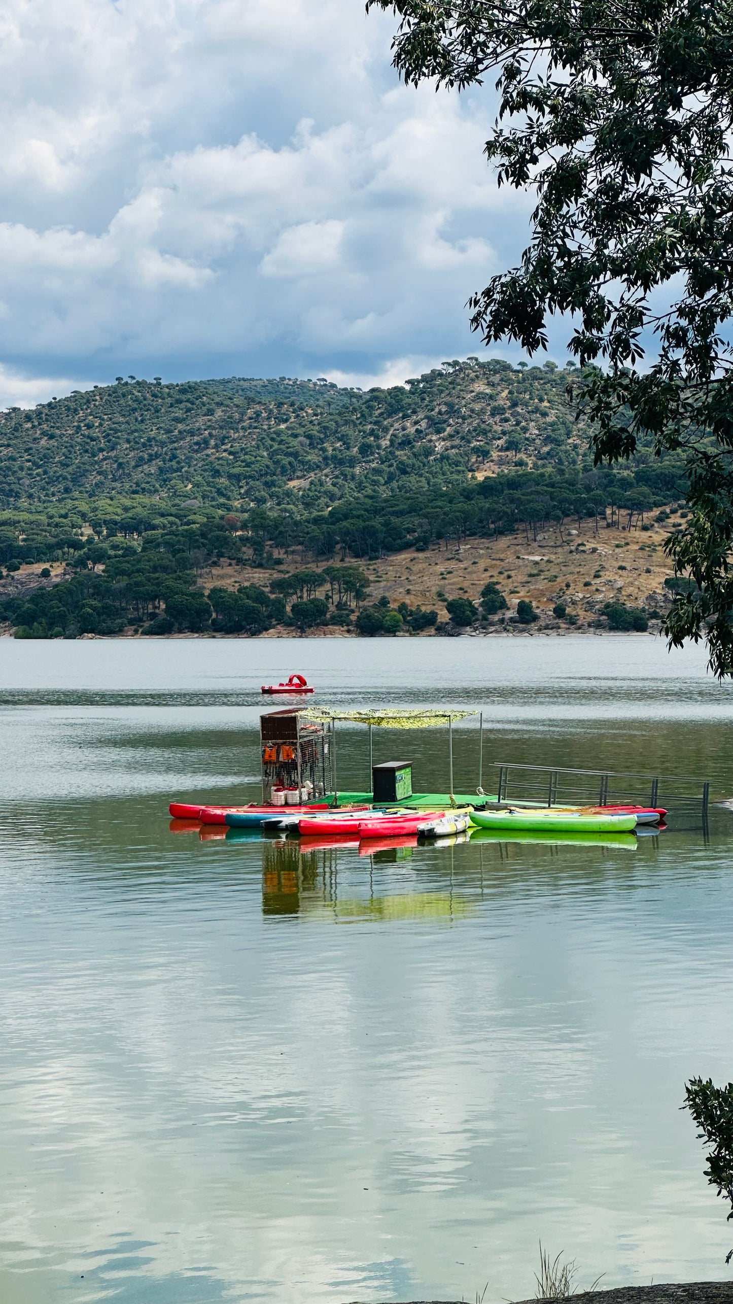 Sunday 7th july: Hiking - Pelayos de la Presa. Pantano de San Juan (reservoir) basic level. 6km