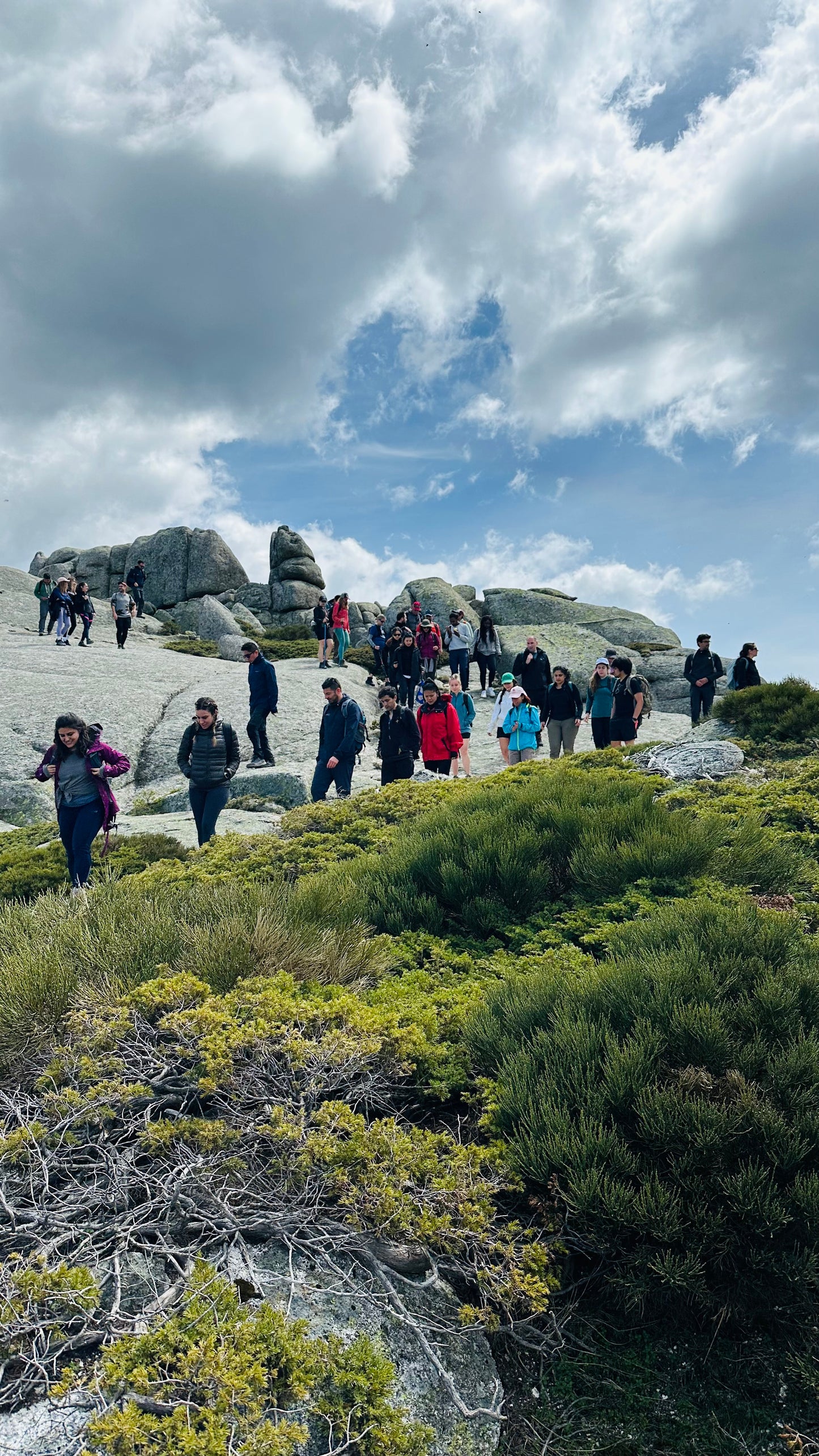 Saturday 31st Aug. Hiking. 7 Picos ( 7 peaks ) - Collado Ventoso. 12KM. Hard Level