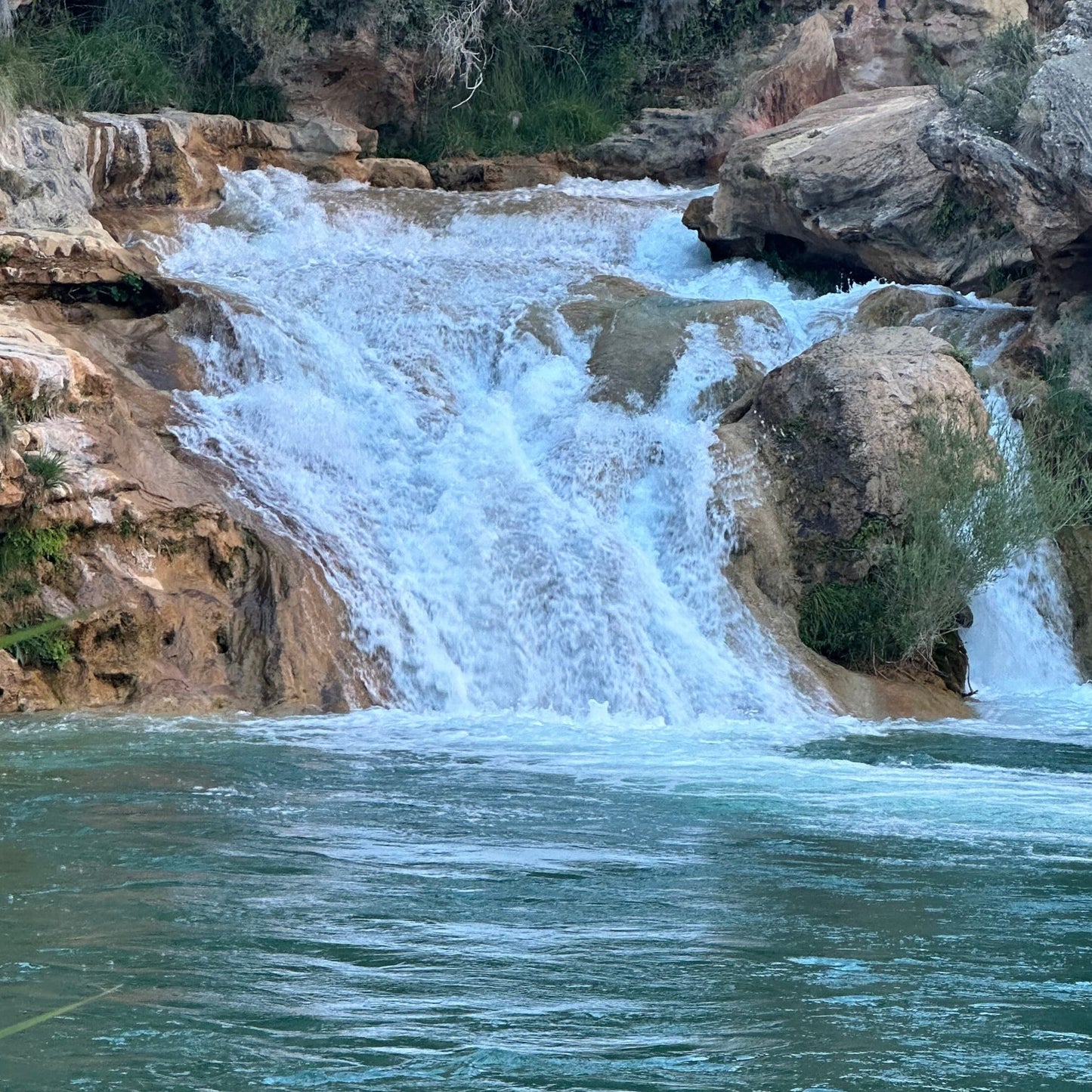 Chorreras del cabriel, Cuenca. Senderismo y natación. 12km Nivel medio duro. Sábado 13 de julio