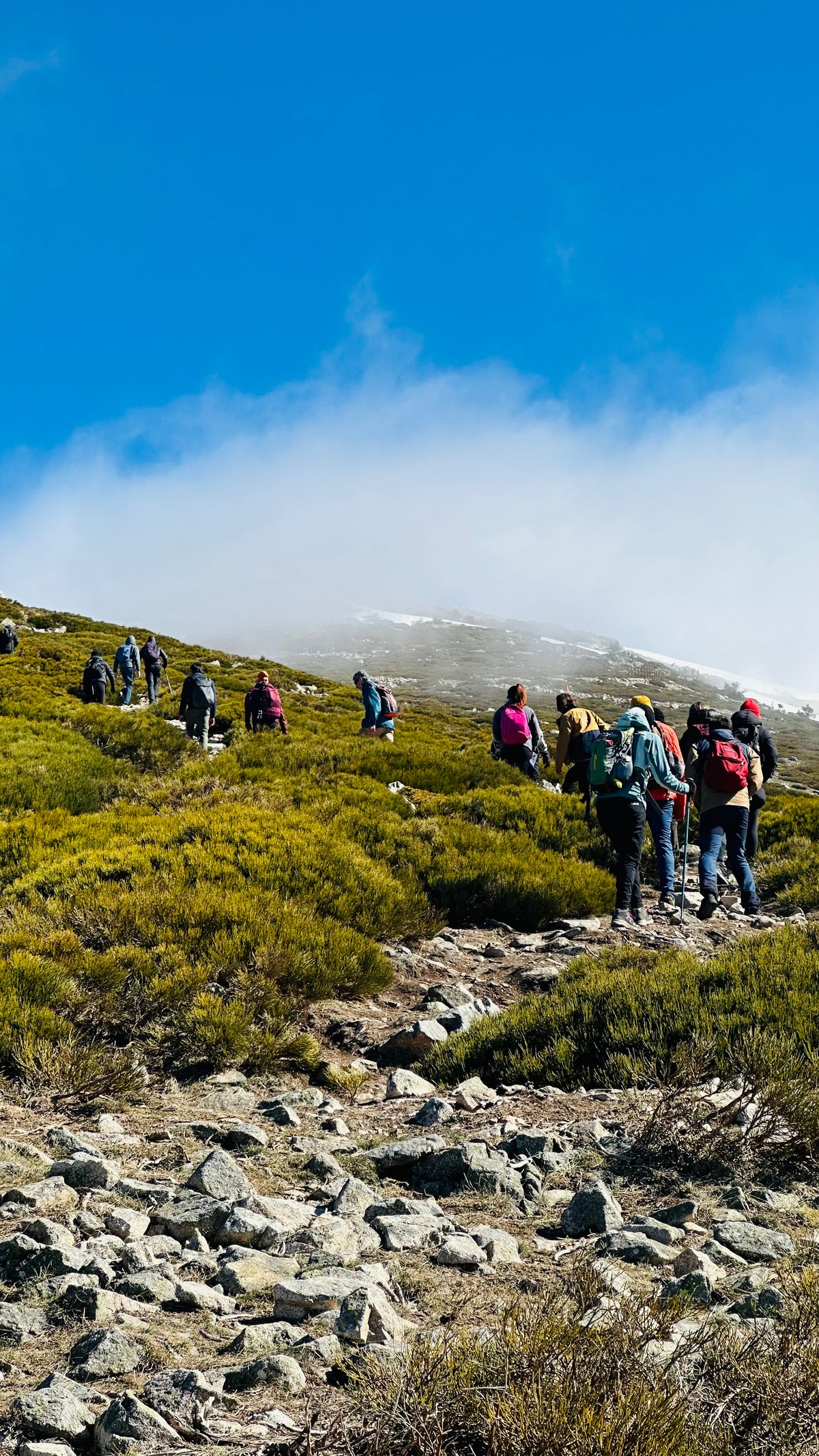 Bola del Mundo from Puerto de Navacerrada