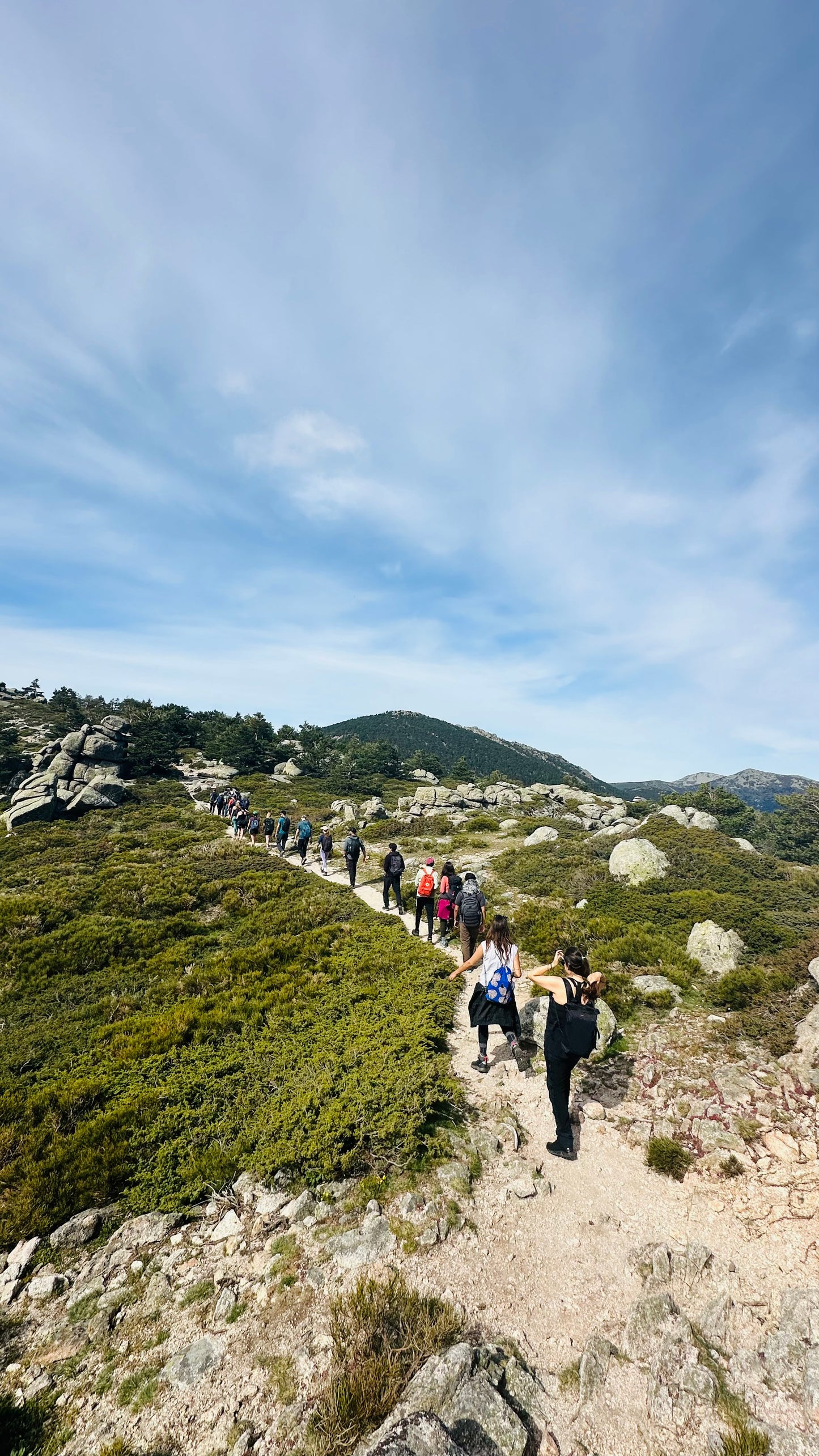 Saturday 31st Aug. Hiking. 7 Picos ( 7 peaks ) - Collado Ventoso. 12KM. Hard Level