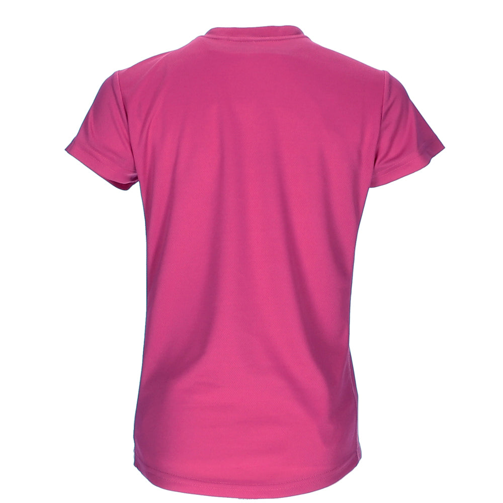 Camiseta senderismo mujer-Color rosa claro